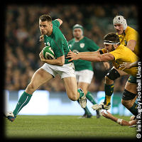 Ireland Wallabies Tommy Bowe